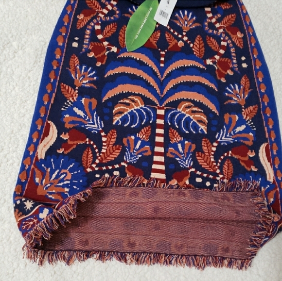 Farm Rio Jungle Knit Midi Skirt - Medium - Picture 5 of 8